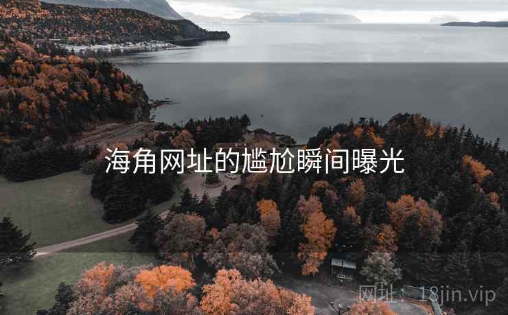 海角网址的尴尬瞬间曝光
